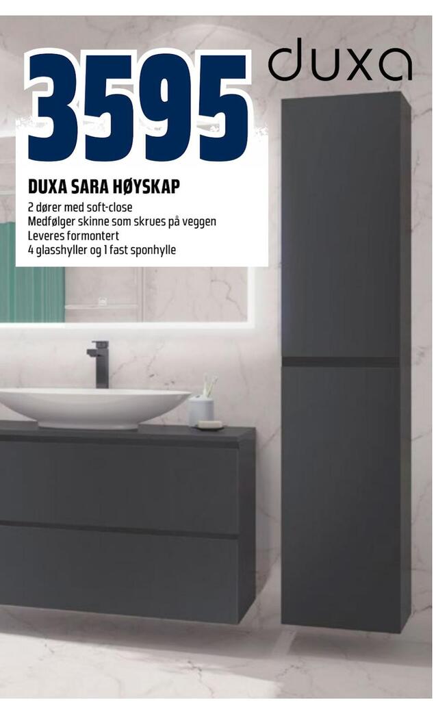 Obs Bygg Duxa sara høyskap tilbud
