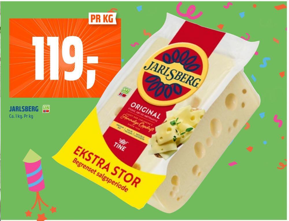 Coop Obs Jarlsberg tilbud
