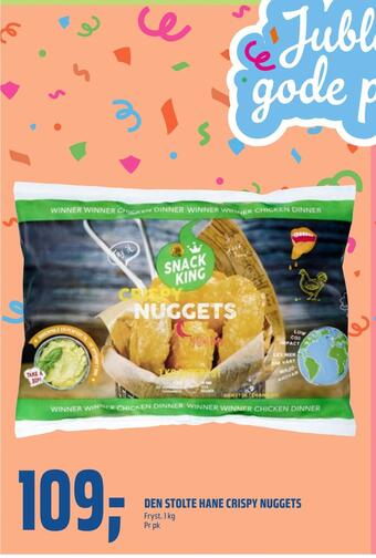 Coop Obs Den stolte hane crispy nuggets tilbud