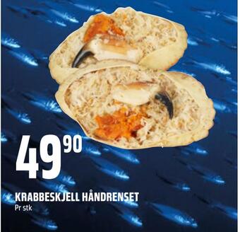 Coop Obs Krabbeskjell håndrenset tilbud