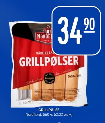 Rema 1000 Grillpølse tilbud