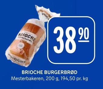 Rema 1000 Brioche burgerbrød tilbud