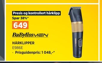 POWER Hårklipper tilbud