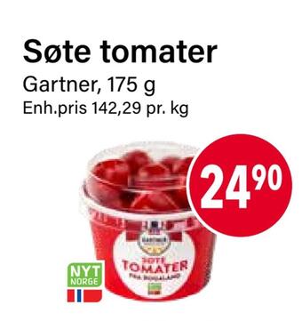 Nærbutikken Søte tomater tilbud