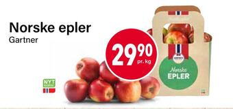 Nærbutikken Norske epler tilbud