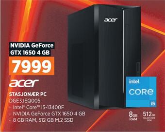 POWER Acer stasjonær pc tilbud
