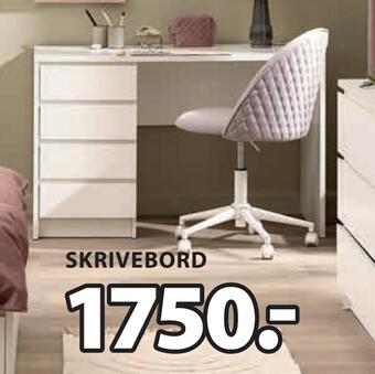 JYSK Skrivebord tilbud