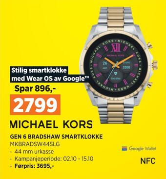 POWER Gen 6 bradshaw smartklokke tilbud