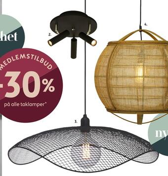 Bohus Vivi taklampe tilbud