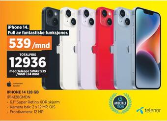 POWER Iphone 14 128 gb tilbud