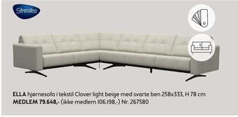 Bohus Ella hjørnesofa tilbud