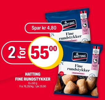 Coop Extra Hatting fine rundstykker tilbud