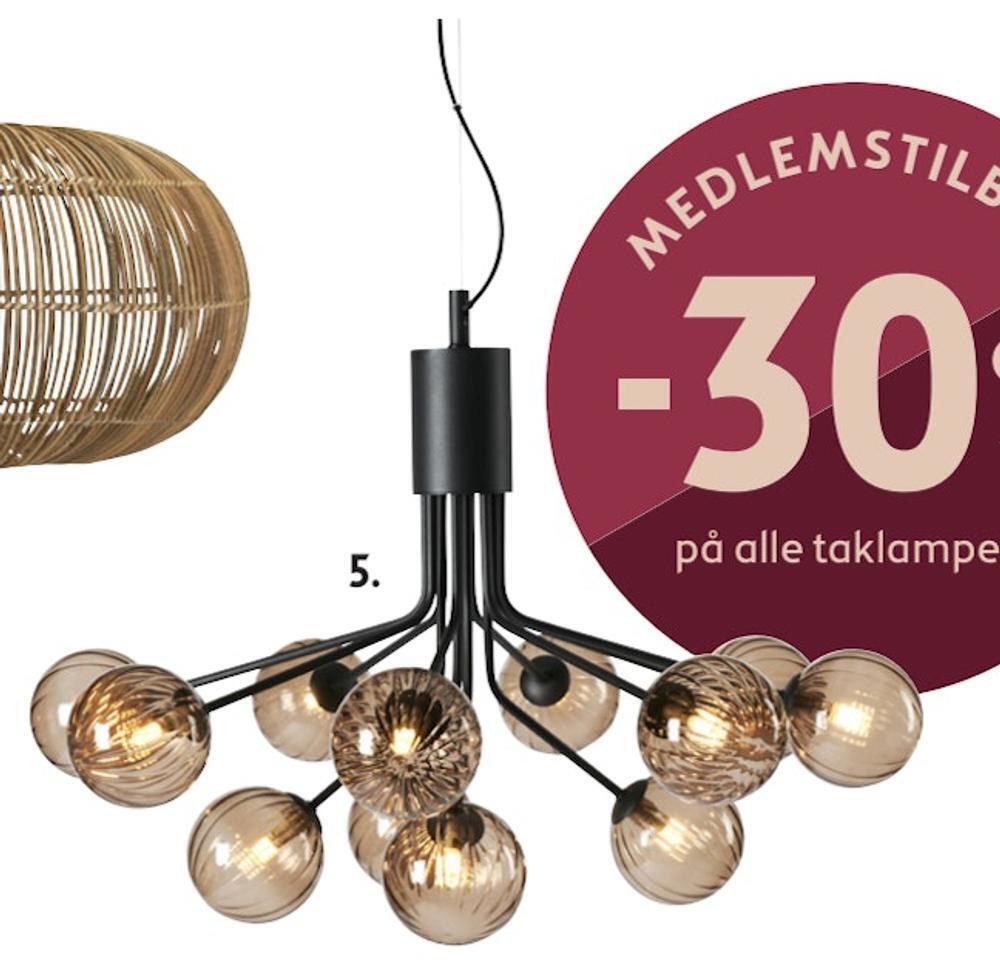 Bohus Sphere lysekrone tilbud