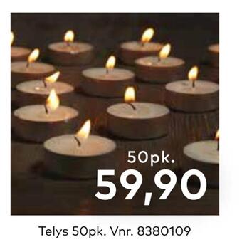 Skeidar Telys tilbud