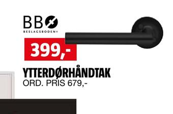 Bauhaus Ytterdørhåndtak tilbud