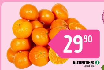 Coop Prix Klementiner tilbud