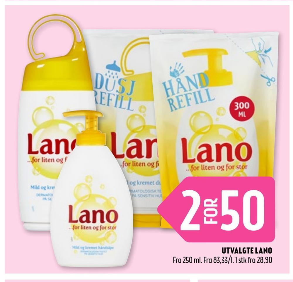 Coop Prix Utvalgte lano tilbud