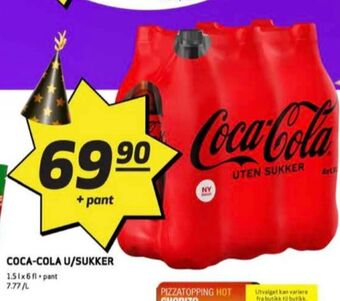 Bunnpris Coca-cola zero brus tilbud