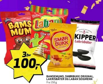 Bunnpris Bamsemums sjokoladepose tilbud