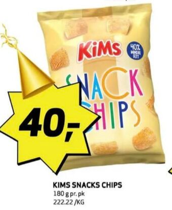 Bunnpris Kims chips tilbud