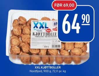 Rema 1000 Nordfjord kjøttboller tilbud