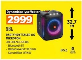 POWER Jbl høyttaler tilbud