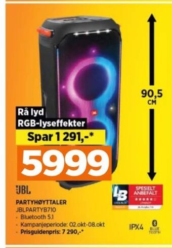 POWER Jbl høyttaler tilbud