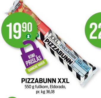 Kiwi Eldorado pizzabunn tilbud