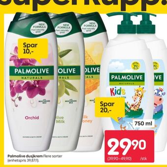 Rusta Palmolive dusjsåpe tilbud
