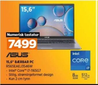 POWER Asus bærbar pc tilbud