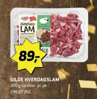 Bunnpris Gilde lammekjøtt tilbud