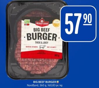 Rema 1000 Nordfjord burger tilbud