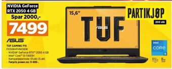 POWER Asus bærbar pc tilbud