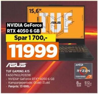 POWER Asus bærbar pc tilbud