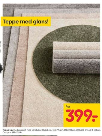 Rusta Ukjent teppe tilbud