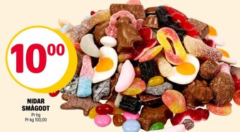 Coop Extra NIDAR SMÅGODT tilbud