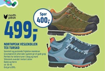 Coop Obs NORTHPEAK VESLEKOLLEN TEX TURSKO tilbud