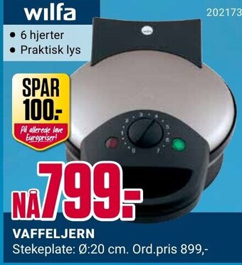 Europris VAFFELJERN tilbud