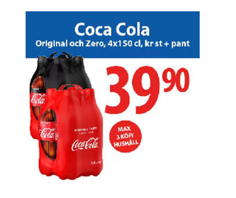 MaxiMat Charlottenberg Coca Cola tilbud