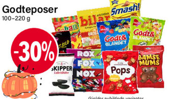 Nærbutikken Godteposer tilbud