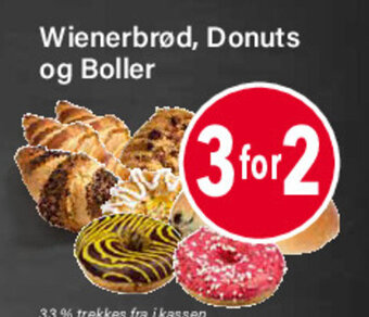 Nærbutikken Wienerbrød, Donuts og Boller tilbud