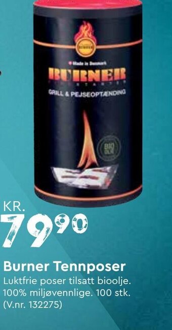 Mekk Burner Tennposer tilbud