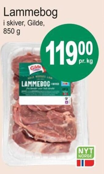 Joker Lammebog i skiver, Gilde, 850 g tilbud