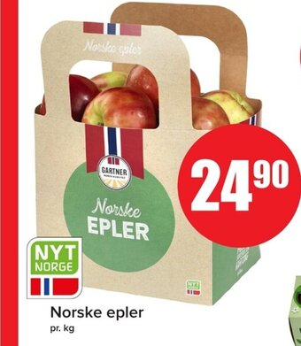 Eurospar Norske epler tilbud