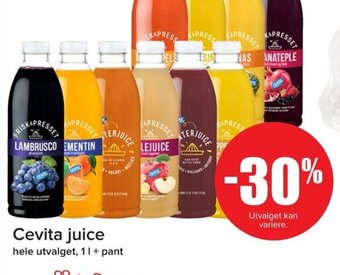 Eurospar Cevita juice tilbud