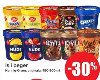 Eurospar Is i beger Hennig-Olsen tilbud