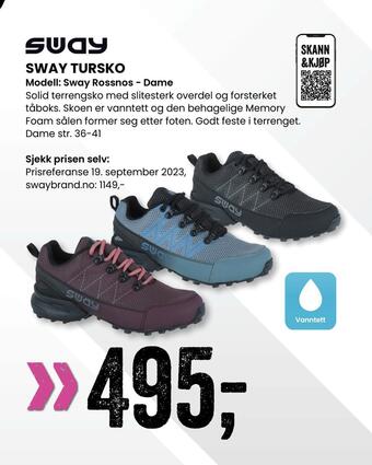 Sport Outlet Sway tursko tilbud