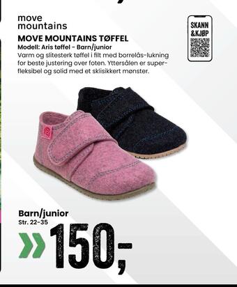 Sport Outlet Move mountains tøffel tilbud