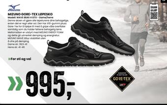 Sport Outlet Mizuno gore-tex løpesko tilbud