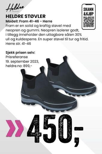 Sport Outlet Heldre støvler tilbud